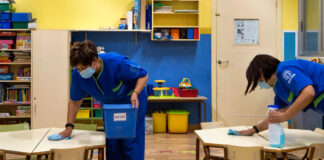 SE PRECISA LIMPIADOR/A PARA ASEO DE ESCUELAS (CON O SIN EXPERIENCIA), TIEMPO PARCIAL Limpiador/a Para Aseo De Escuelas cleaner for schools