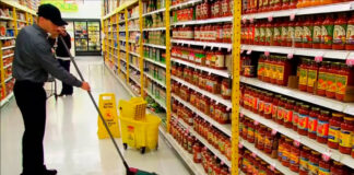 SE SOLICITA AUXILIAR DE LIMPIEZA PARA SUPERMERCADO (MÍNIMA EXPERIENCIA), HORARIOS ROTATIVOS. BUEN SUELDO Auxiliar De Limpieza Para Supermercado en Costa Rica Santa Ana San José Supermarket Cleaning Assistant in Costa Rica Santa Ana San José