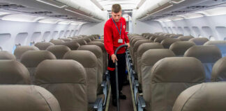 SE BUSCA LIMPIADOR DE CABINA DE AVIÓN (HOMBRE O MUJER), CON O SIN EXPERIENCIA. PAGO $20,28 POR HORA Limpiador de cabina de avión en Los Ángeles Empleo en California Empleo sin experiencia en USA Airplane cabin cleaner in Los Angeles Jobs in California Jobs without experience in the USA