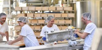 SE SOLICITAN OPERARIOS/AS DE PRODUCCIÓN (POCA EXPERIENCIA), TURNO DE MAÑANA, 5 HORAS DIARIAS. BUEN SALARIO operarios de produccion de alimentos empresa en españa Food production workers at a company in Spain