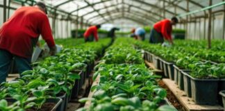 SE SOLICITAN TRABAJADORES DE INVERNADERO (CON O SIN EXPERIENCIA), 4 VACANTES. 35 HORAS SEMANALES, PAGO $20,00 LA HORA Trabajadores de Invernadero en Canadá Empleo en Alberta Empleo sin experiencia en Canadá Greenhouse Workers in Canada Employment in Alberta Employment without experience in Canada