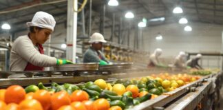 SE SOLICITAN 20 ENVASADORES/ES DE ALIMENTOS (SECTOR HORTOFRUTÍCOLA), JORNADA PARCIAL MAÑANA O TARDE. BUEN SALARIO Envasadores de Alimentos en El Ejido Empleo en Almería Sector Hortofrutícola en España Food Packers in El Ejido Employment in Almería Fruit and Vegetable Sector in Spain