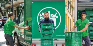 SE SOLICITA REPARTIDOR PARA SUPERMERCADO (HOMBRE O MUJER), TURNOS ROTATIVOS 5 DÍAS A LA SEMANA. SALARIO HASTA 2.280€ AL MES Repartidor Para Supermercado mercadona en España Empleo en Barcelona Delivery Driver for Mercadona Supermarket in Spain Jobs in Barcelona
