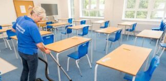 SE SOLICITA PERSONAL DE LIMPIEZA PARA COLEGIO (CON O SIN EXPERIENCIA), 4 A 6 HORAS DIARIAS. TURNO TARDE, BUEN PAGO Personal de limpieza de colegio empleo de limpieza en Buenos Aires empleo en Mar del Plata School cleaning staff cleaning jobs in Buenos Aires jobs in Mar del Plata