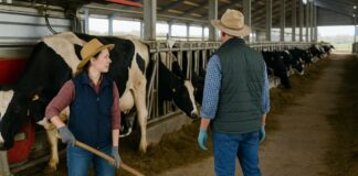 SE SOLICITA AYUDANTE GENERAL EN GRANJA LECHERA (PAREJA O INDIVIDUAL), NO SE REQUIERE EXPERIENCIA PREVIA. BUEN SUELDO Y BENEFICIOS Ayudante General en Granja Lechera en Palmer empleo en Kansas empleo sin experiencia en USA General Helper at a Dairy Farm in Kansas no-experience job in the USA