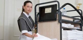SE NECESITA CAMARERO/A DE PISOS EN HOTEL 4 ESTRELLAS (TIEMPO PARCIAL), TURNOS ROTATIVOS, BUEN PAGO Camarero de Pisos en Hotel 4 Estrellas en España Limpieza de Hotel empleo en Málaga Housekeeper at a 4-Star Hotel in Spain Hotel Cleaning Job in Malaga