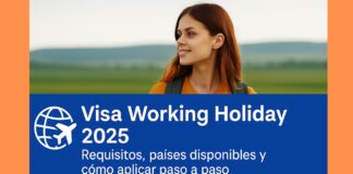 Visa Working Holiday 2025: Requisitos, países disponibles y cómo aplicar paso a paso visa working holiday trabajar en el extranjero empleos temporales internacionales Working holiday visa working abroad international temporary jobs